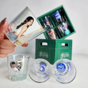 집자랑 커스텀 인쇄 소주잔 4p 구성 소주짝 패키지