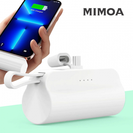 미모아 도킹형 듀얼 미니 보조배터리 5000mAh MI-PM20 #2