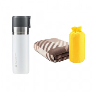 JE담요세트 + 스탠리 고 진공 슬림 보틀 473ml