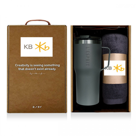 레스쁘리 고급 텀블러세트 JJ (슈어 그립 텀블러 + 타올) #4