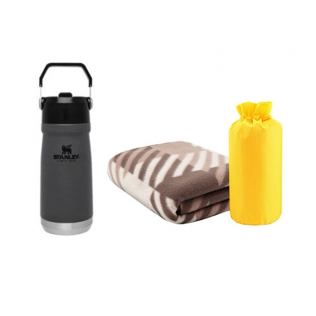 JE담요세트+스탠리 클래식 아이스 플로우 플립 보틀500ml #2