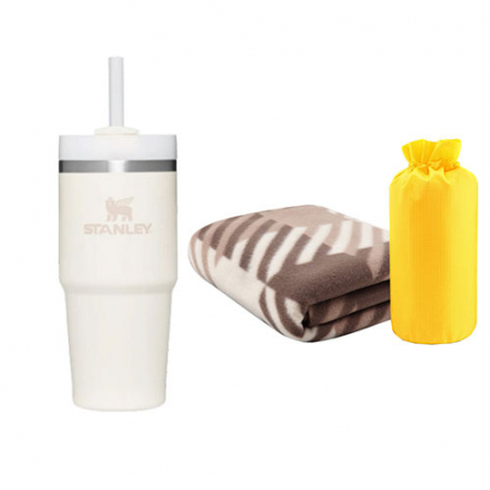 JE담요세트+스탠리 퀜처 플로우 스테이트 텀블러 414ml #2