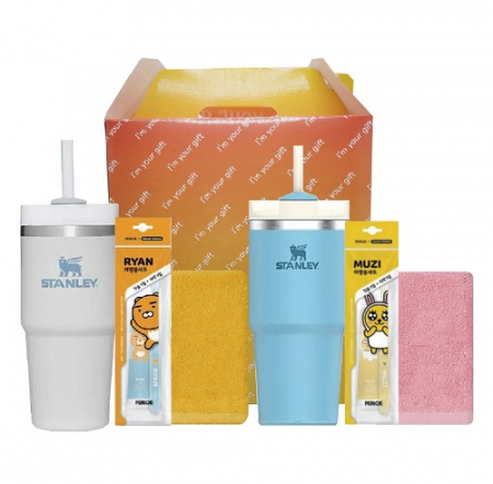스탠리 퀜처 3종세트 D 여행용 카카오양치세트 핸드수건 휴대용 #5