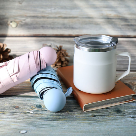 레스쁘리 고급 텀블러세트 UUU(어반 스텐 머그 355ml+마카롱 우산) #3