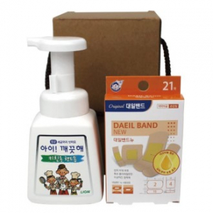대일밴드 혼합 21매+주방전용 아이깨끗해 핸드워시 세트