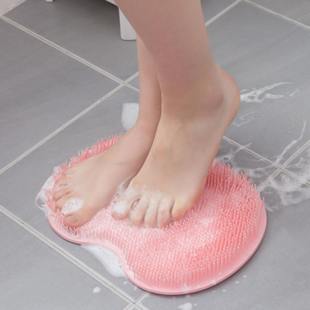 실리콘 발 세척 매트 풋 브러쉬 #3