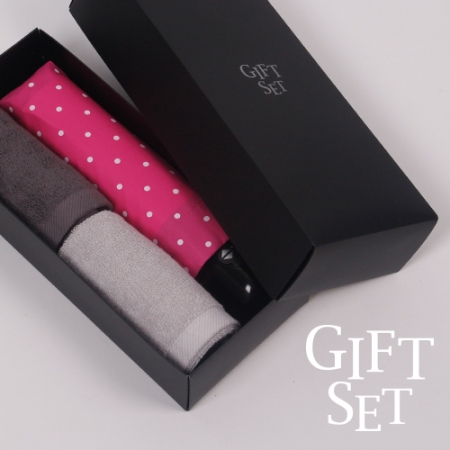 랜드스케이프 3단 전자동 우산 & 주방 타올 2P세트 (0187893) #2