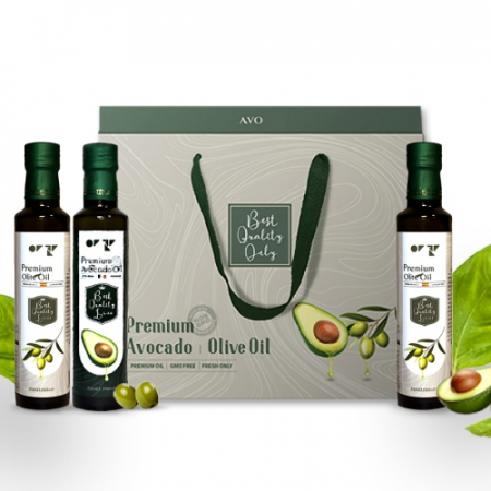아보카도오일 1p+올리브오일 2p 선물세트 #2