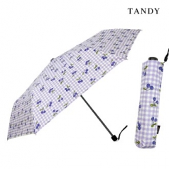 탠디 3단 초경량 깅엄체리 암막 양우산