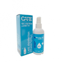 케어 손소독제 에탄올 100ml