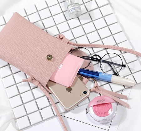 가죽 미니 크로스백, 고급 레더 다용도 미니백, 핸드폰가방, 예쁜 크로스백 #2