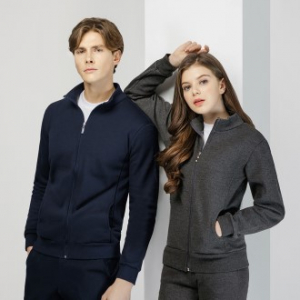 매직 기모 차이나 넥 집업 점퍼 특양면 남여공용 단체 자켓