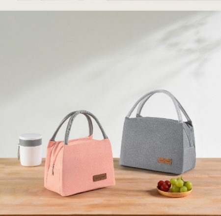 1229 심플 보온 도시락 가방, 보온 도시락가방, 보냉 도시락가방, 피크닉가방, 심플 쿨러백 #2