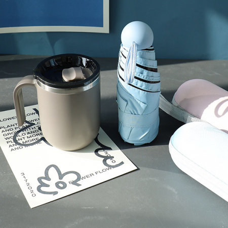 레스쁘리 고급 텀블러세트 FFFF (포니테일 머그 400ml+마카롱우산) #3