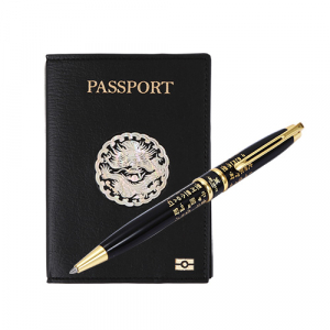 훈민정음 볼펜 곤룡포 나전 한지 가죽 여권지갑