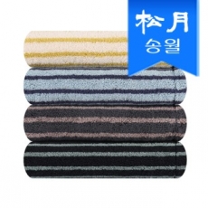 [송월타올] 호텔컬렉션 스트라이프 솔리드 44 타올 1매, 호텔수건, 세면타올, 기념수건, 답례품