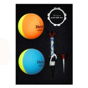 볼빅 비비드 콤비 2구 볼마커 칩 자석티 세트