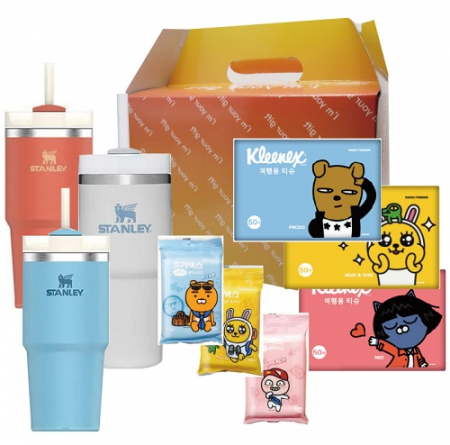 스탠리 세트F(크리넥스 카카오프렌즈 물티슈 여행용 티슈 포함) #3