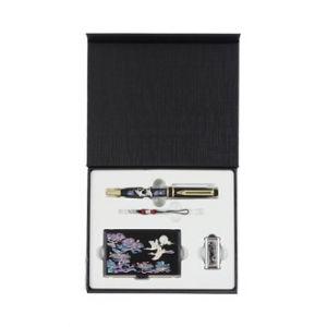 새라온 송학나전 볼펜 + 송학나전 명함케이스 + 채색송학 자개 USB