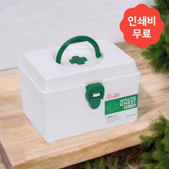 사각 비상 약품 구급함