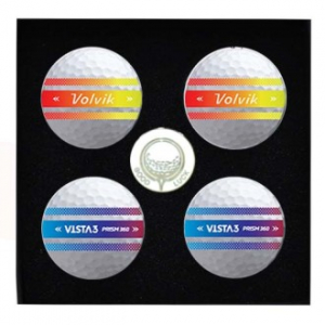 볼빅 비스타 프리즘 4구 볼마커세트