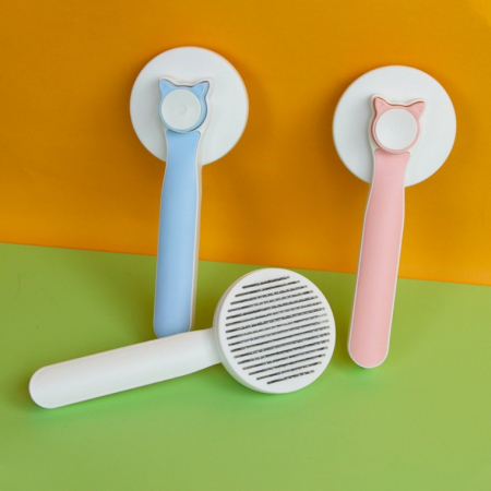 펫브러쉬 강아지털빗 고양이털빗 슬리커브러쉬 강아지 고양이 빗 #2