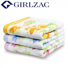 걸작 30수 145g 러브꽃 나염 호텔 세면타올