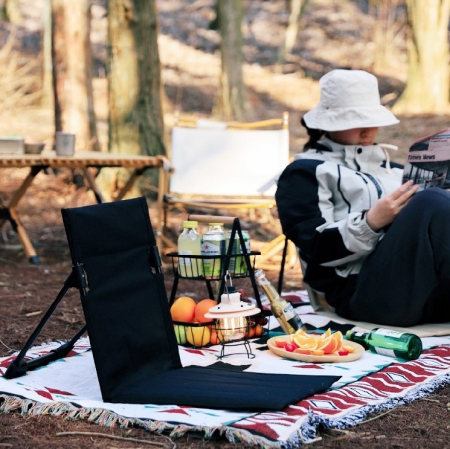 캠핑 좌식의자, 접이식 캠핑의자, 접이식 캠핑체어, 좌식 캠핑체어 #2