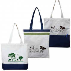 투톤 에코백 36x40 // 국산