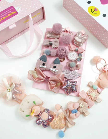 헤어핀 선물세트, 머리핀, 머리핀세트, 어린이머리핀, 어린이 머리핀세트 #2