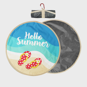 포토 휴대용 원형 미니매트 DTP전사 // 맞춤제작