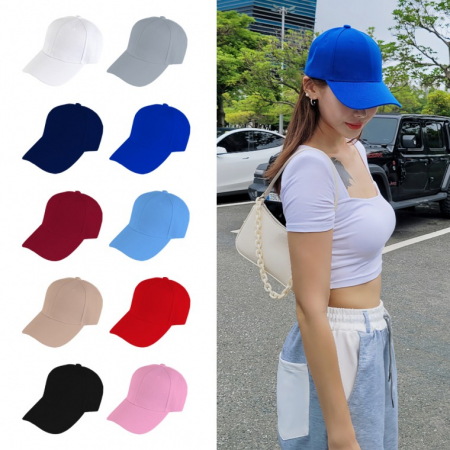 남녀공용 야구모자 볼캡모자 선거 체육대회 무지모자 행사모자 빅사이즈 모자 #2