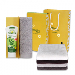 카멜 핸드크림 & 로페리아 40수 코마사 주방타올 세트 (0172188)