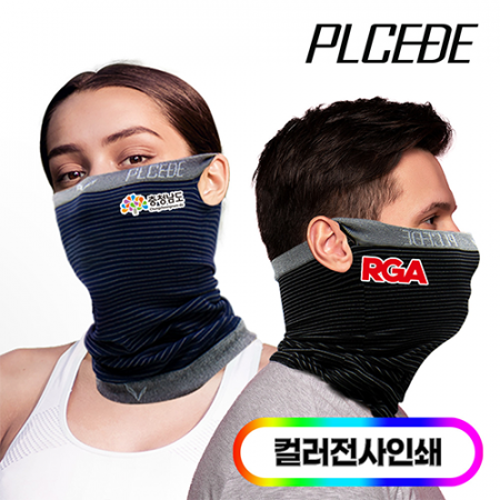 [플씨드] 귀걸이형 프리미엄 전사 사계절 멀티스카프/풀컬러 3컬러 1P #3