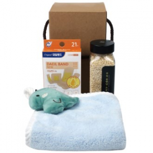 쿠킹 블랜딩 소금 + 혼합형 대일밴드 + 캐릭터 핸드타올 3종