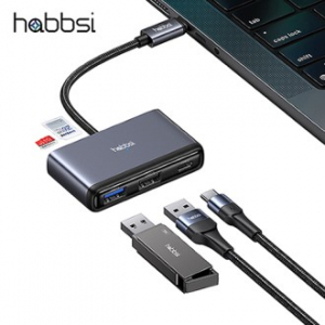햅시 YMH5ATOM USB-C 5in1 멀티 허브