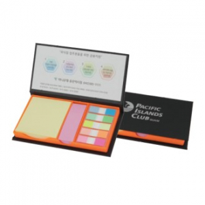 팝업 플래그 메모함 대형 UV인쇄 // 소량