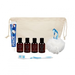 오라이프 에코 여행용세트 202호, 면 파우치 8종 여행용세트 202호