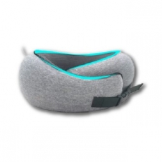 여행용달팽이형 메모리폼 목베개 목쿠션 휴대용 목베개