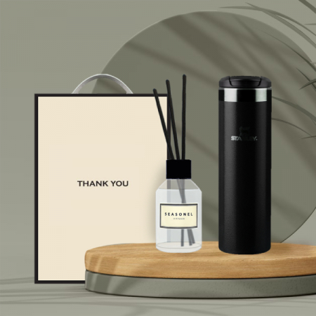 시즈넬 선물세트 스탠리 대용량 슬림텀블러 + 시즈넬 디퓨저100ml #2