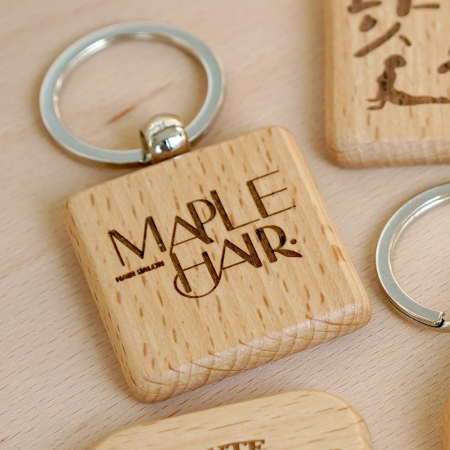 우드인 우드 키링 락커룸 열쇠고리 #3