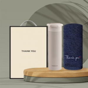 선물세트 락앤락 스파이더 텀블러 400ml + 송월 땡큐타올190g