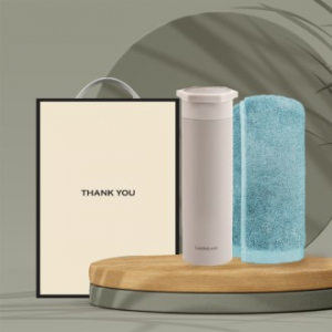 시즈넬 고급선물세트 락앤락 스파이더 텀블러 400ml + 송월 항균타올150g