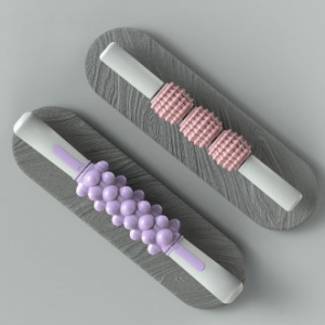 만능 머슬 마사지 스틱, 어깨마사지기, 안마기, 목어깨 마사지기, 허리등 마사지기, 승모근 마사지기