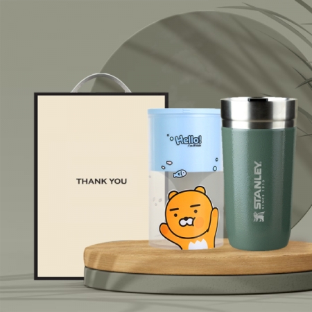 시즈넬 고급선물세트 스탠리 고진공 둥근텀블러 473ml + 카카오 가습기 #2