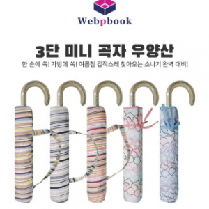 프리미엄 3단 미니곡자 우양산 모음전