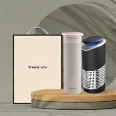 시즈넬 선물세트 락앤락 스파이더 텀블러+차량용 공기청정기