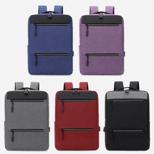 B007 투지퍼 노트북 백팩 배낭 인쇄 행사 주문제작 입사 기념품 가방