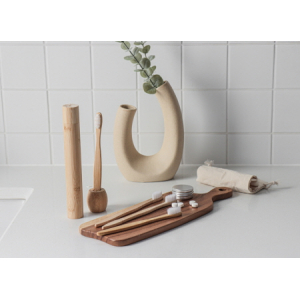 제로웨이스트 튼튼 이 키트 대나무 칫솔세트