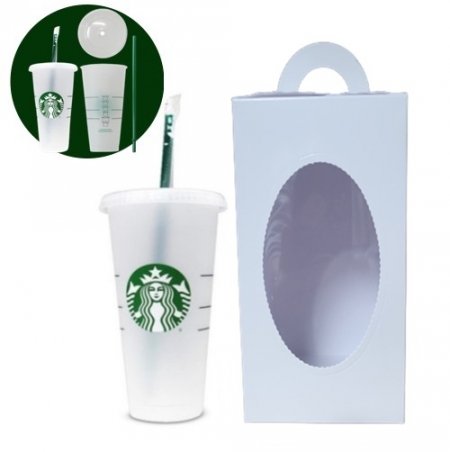 스타벅스 텀블러 리유저블 콜드컵 벤티 화이트손잡이 박스 #3